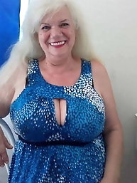 Busty granny cleavage heaven 6